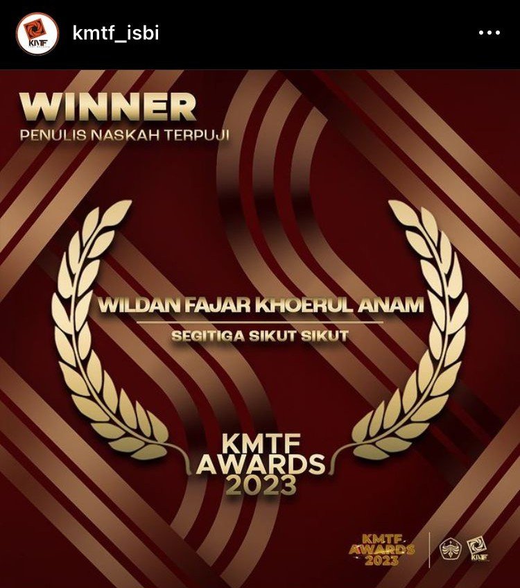 Best Screenwriter — KMTF Awards 2023