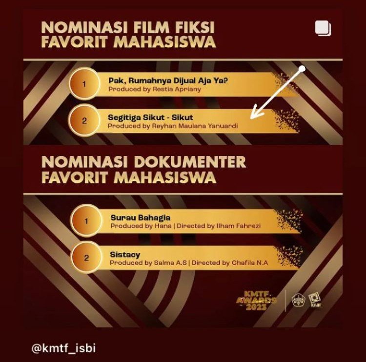 Favorite Student Fiction Film — KMTF Awards 2023