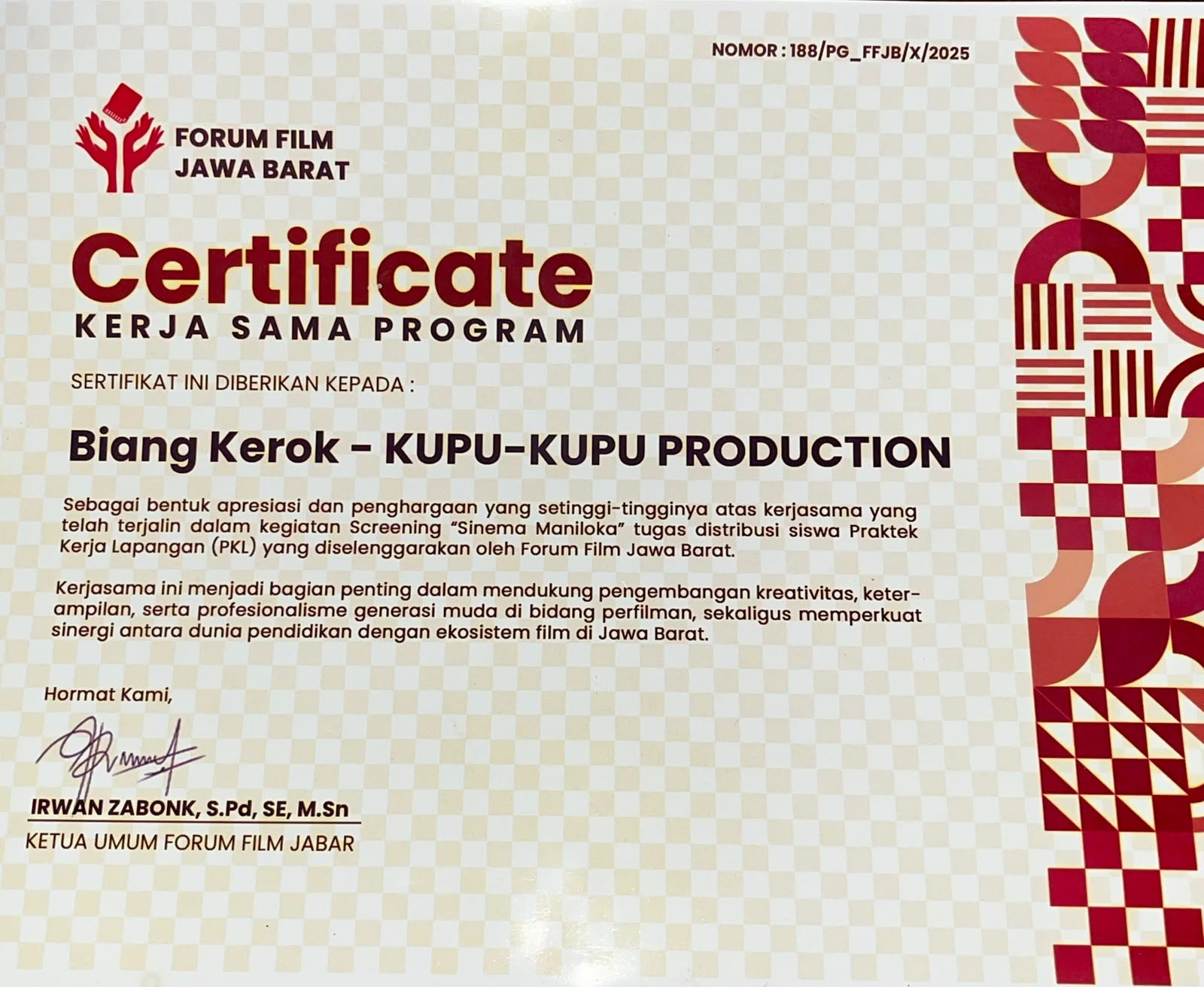 Sinema Maniloka – Screening & Program Collaboration